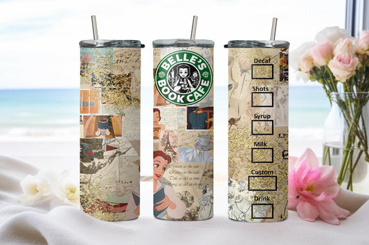 Princess Belle-9318 - tumbler