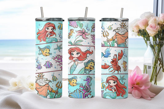 Princess Ariel-9198 - tumbler