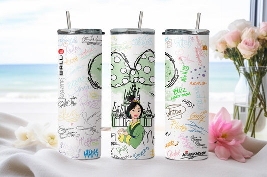 Princess Mulan-9396 - tumbler