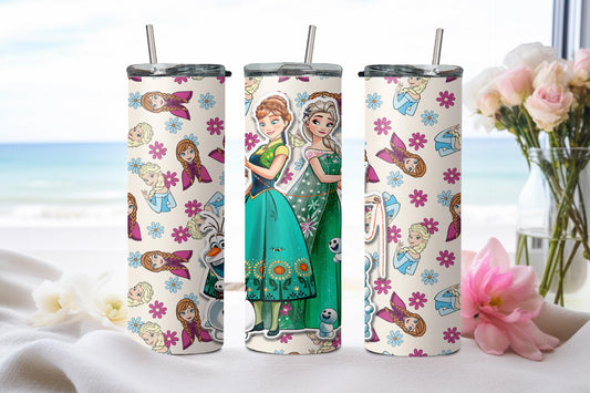 Princess Frozen-9358 - tumbler