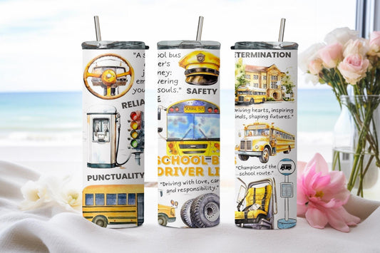 School Bus Driver-8110 - tumbler