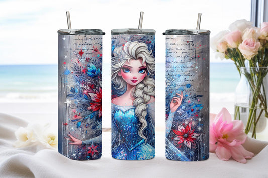Princess Elsa-9352 - tumbler