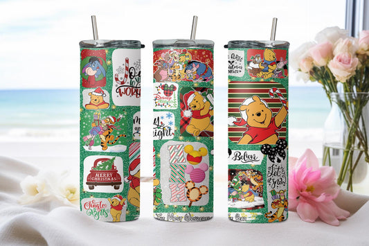 Bear in Christmas-8904 - tumbler