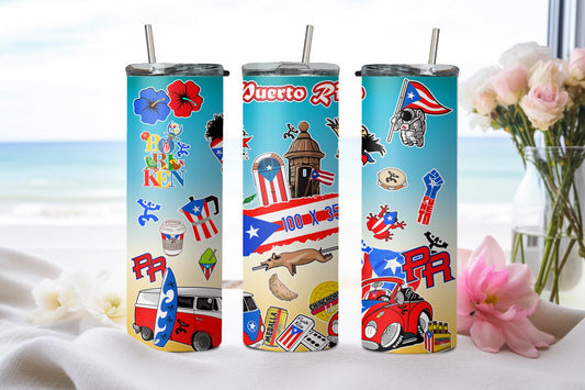 Puerto Rico-8212 - tumbler