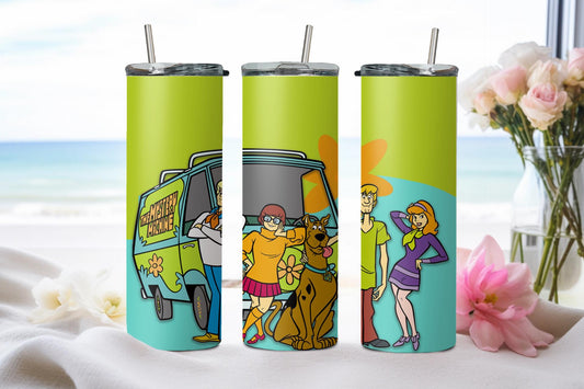 Dog and Friends-8722 - tumbler