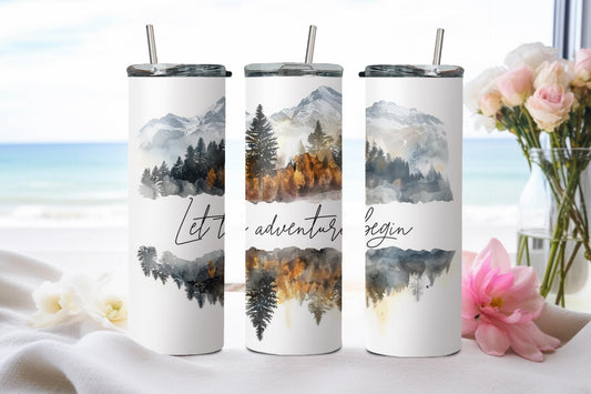 Let the Adventure Begin-8422 - tumbler