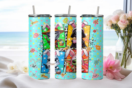 Boba Fett, Darth Vader, Storm Trooper, Baby Yoda-8910 - tumbler