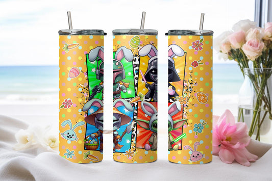 Boba Fett, Darth Vader, The Mandalorian, Baby Yoda-8911 - tumbler