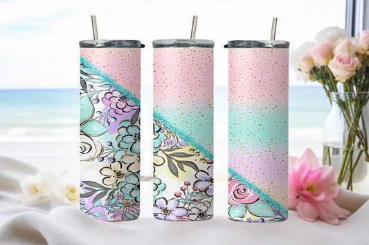Flower Split-10580 - tumbler