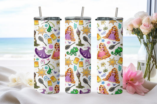 Long Hair Princess-11115 - tumbler