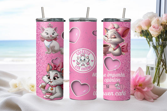 Cafecito con Chisme Sweet Cat-8440 - tumbler