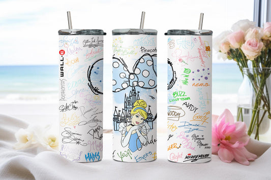 Princess Cinderella-9333 - tumbler