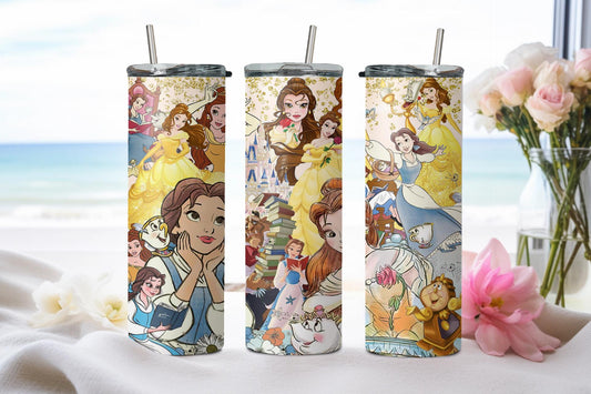 Princess Belle-9320 - tumbler
