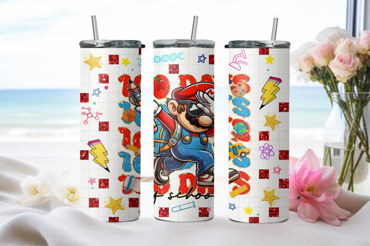 100 Days of School-8778 - tumbler