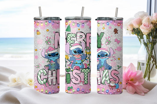 Alien Christmas-8889 - tumbler