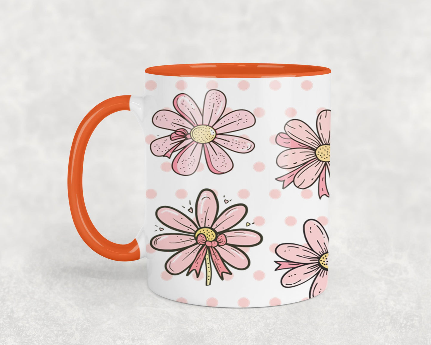 Pink Bow-9991 - mugs