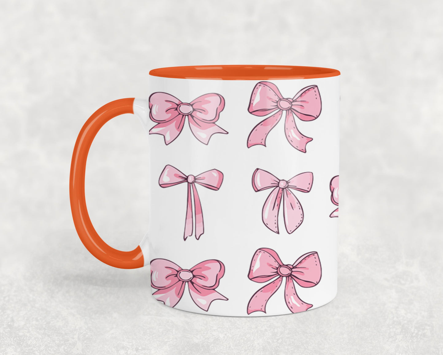 Pink Bow-9993 - mugs