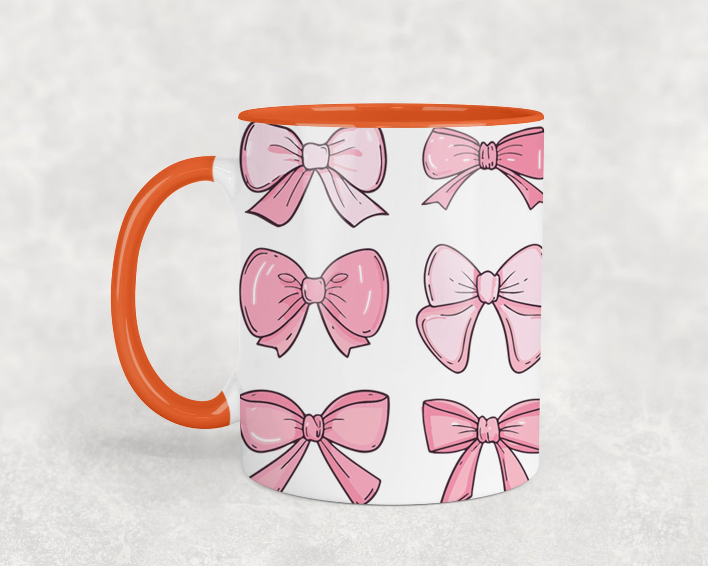 Pink Bow-9990 - mugs
