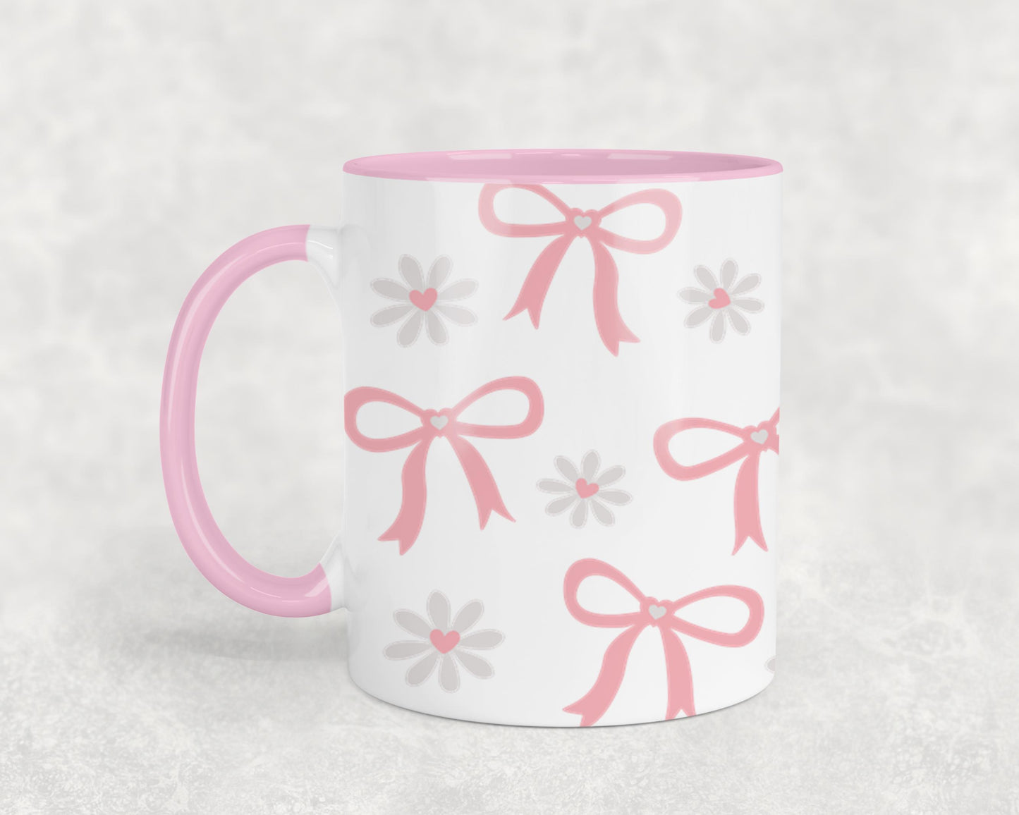 Bow Coquette and Daisy-10246 - mugs