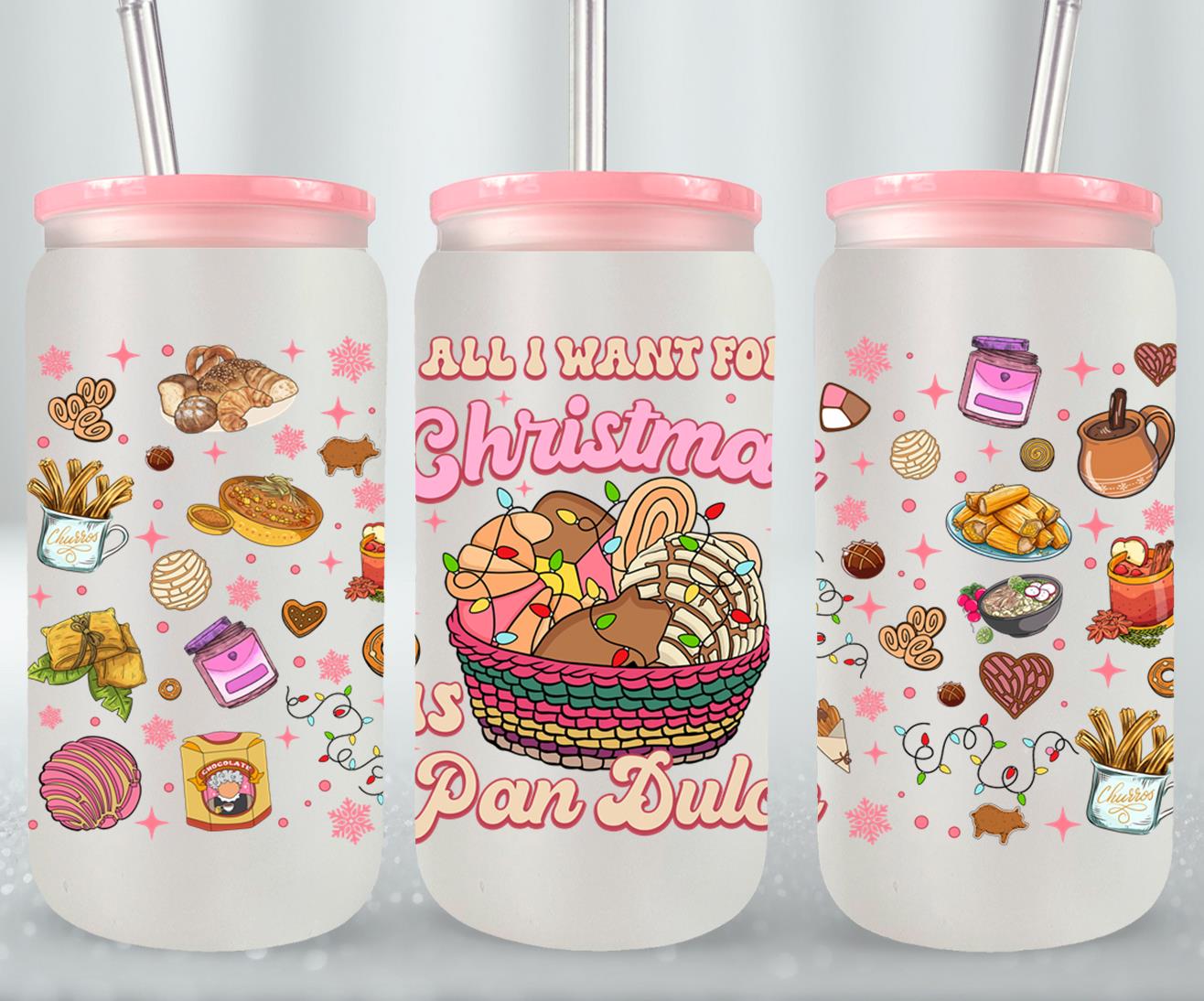 Christmas Pan Dulce-10085 - glass can