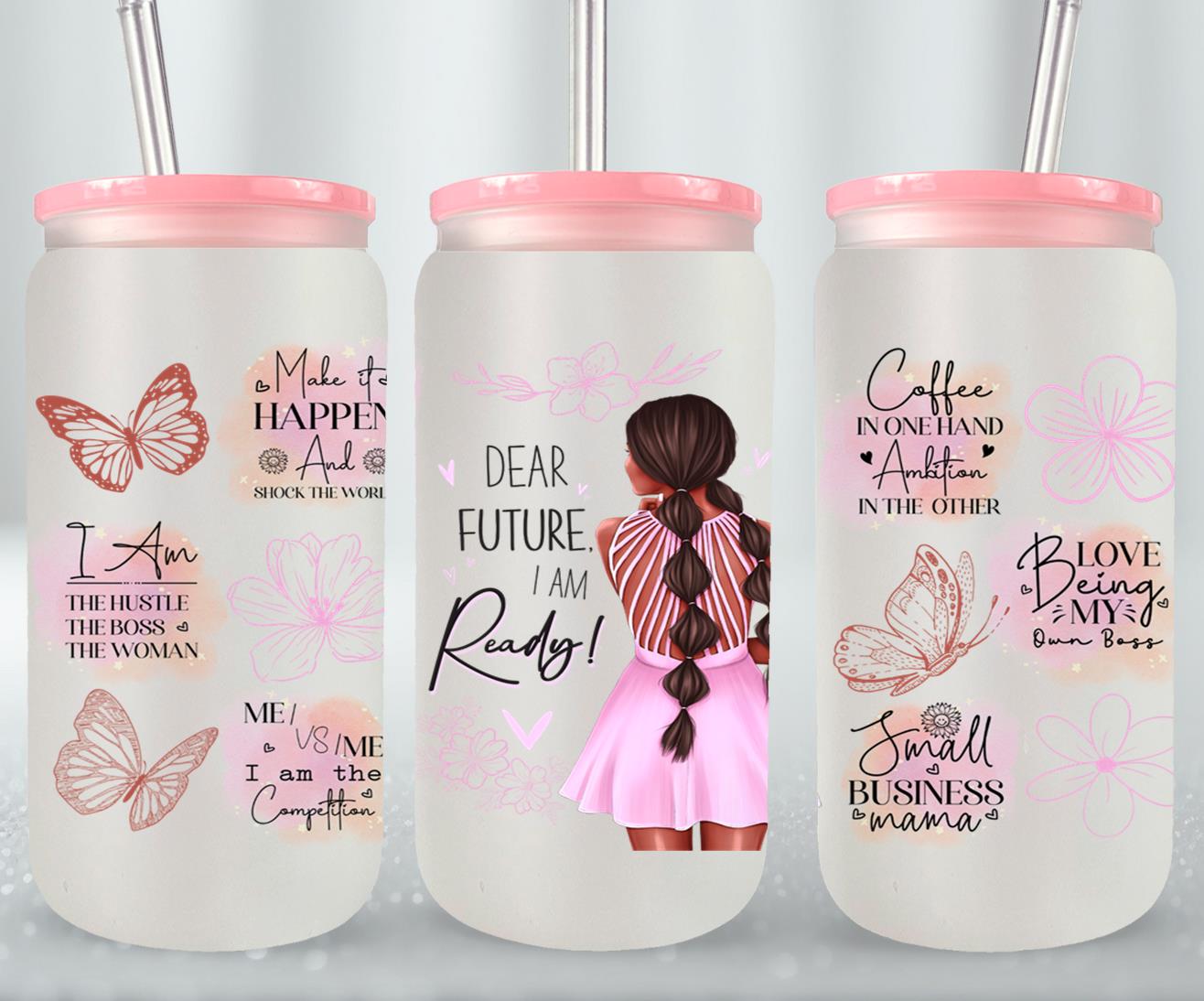 You Can Change The World - glass can