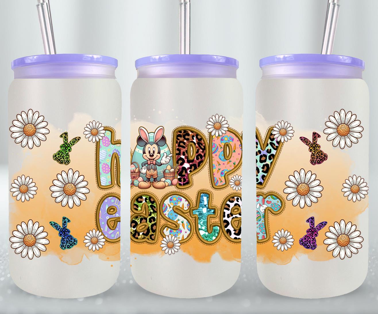 Cartton Easter Day-10285 - glass can