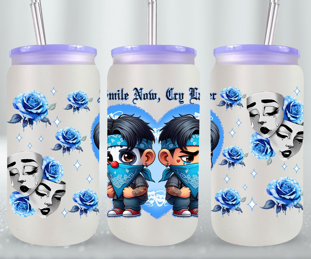 Smile Now Cry Later-10177 - glass can