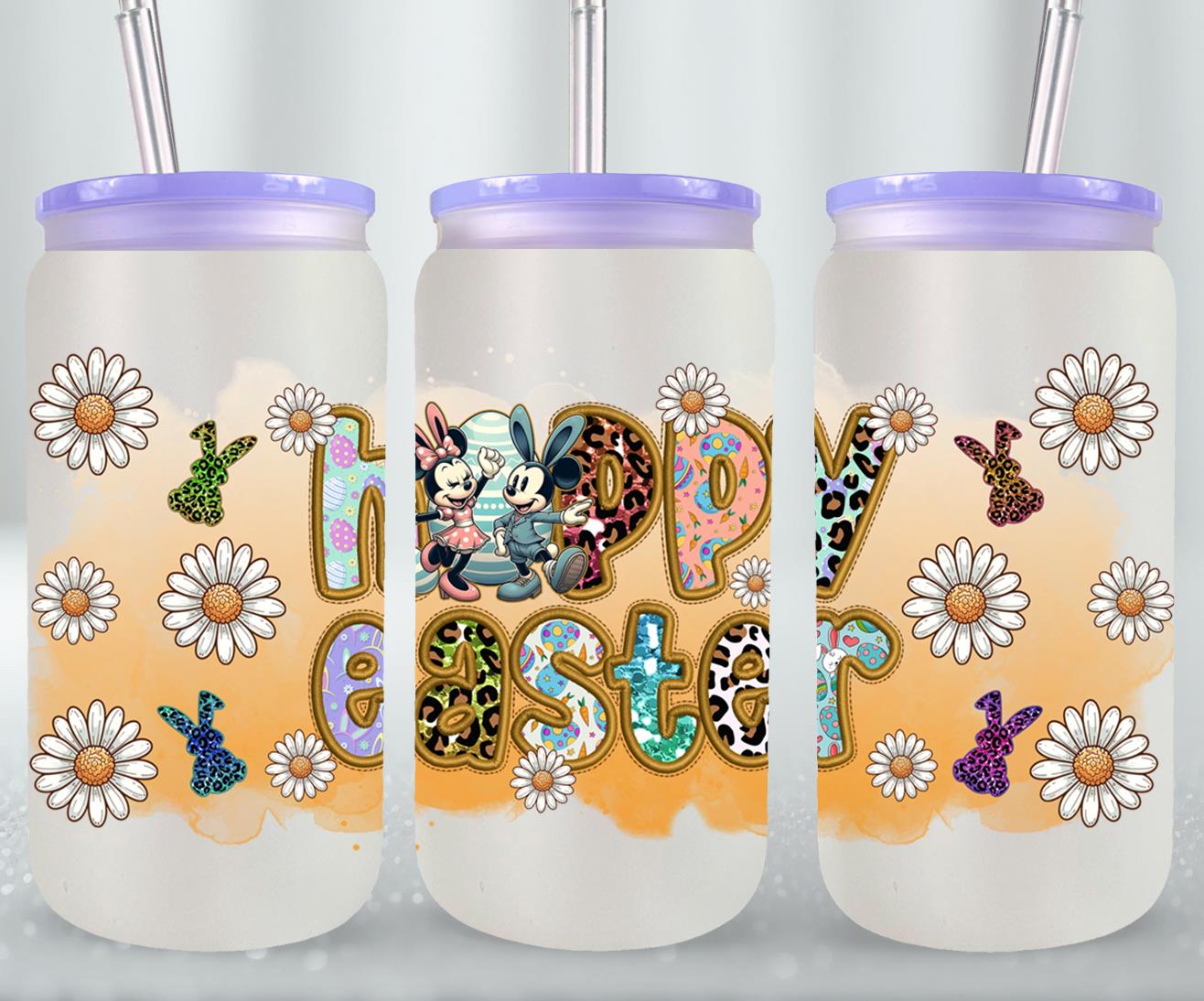 Cartton Easter Day-10282 - glass can
