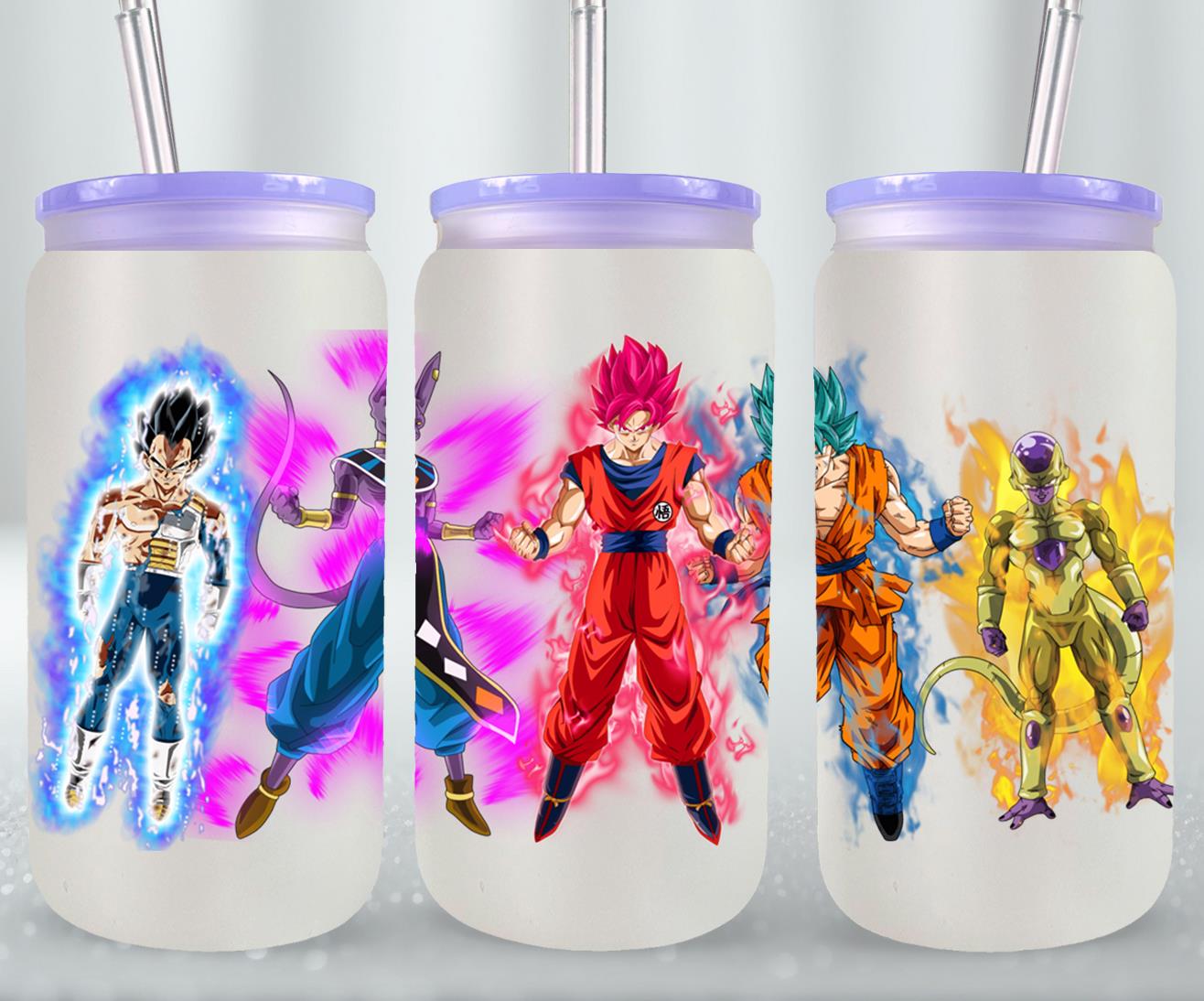 Zodiac Guys - glass can