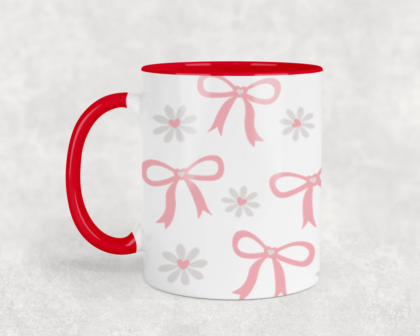 Bow Coquette and Daisy-10246 - mugs