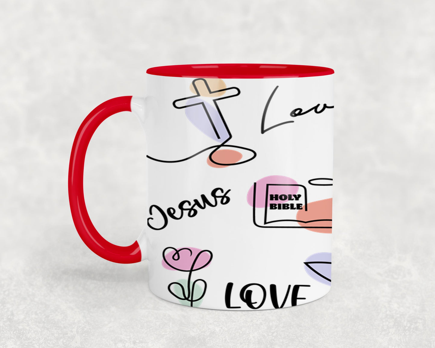 Jesus Love-10212 - mugs
