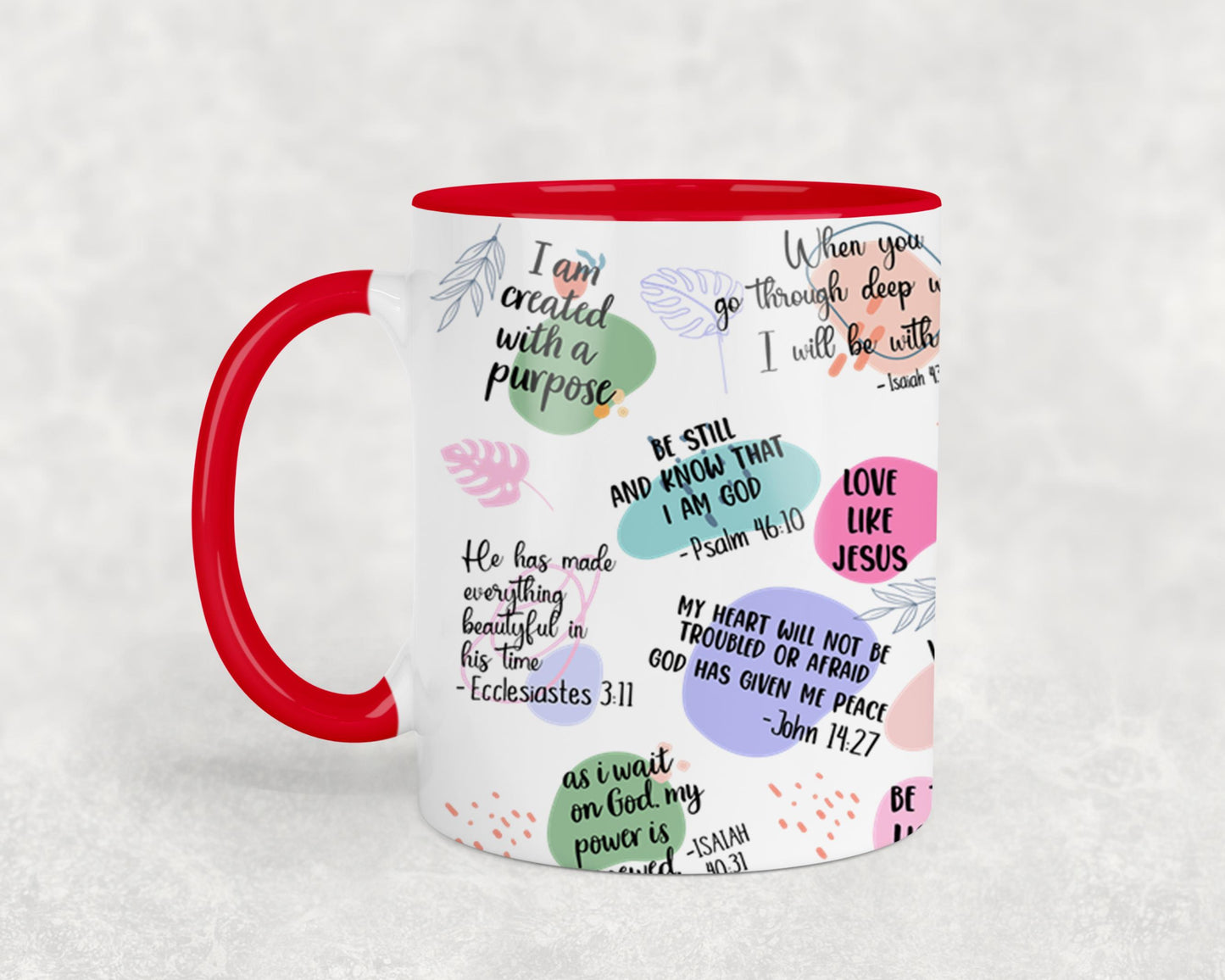 My Daily Bible Affirmation-10216 - mugs