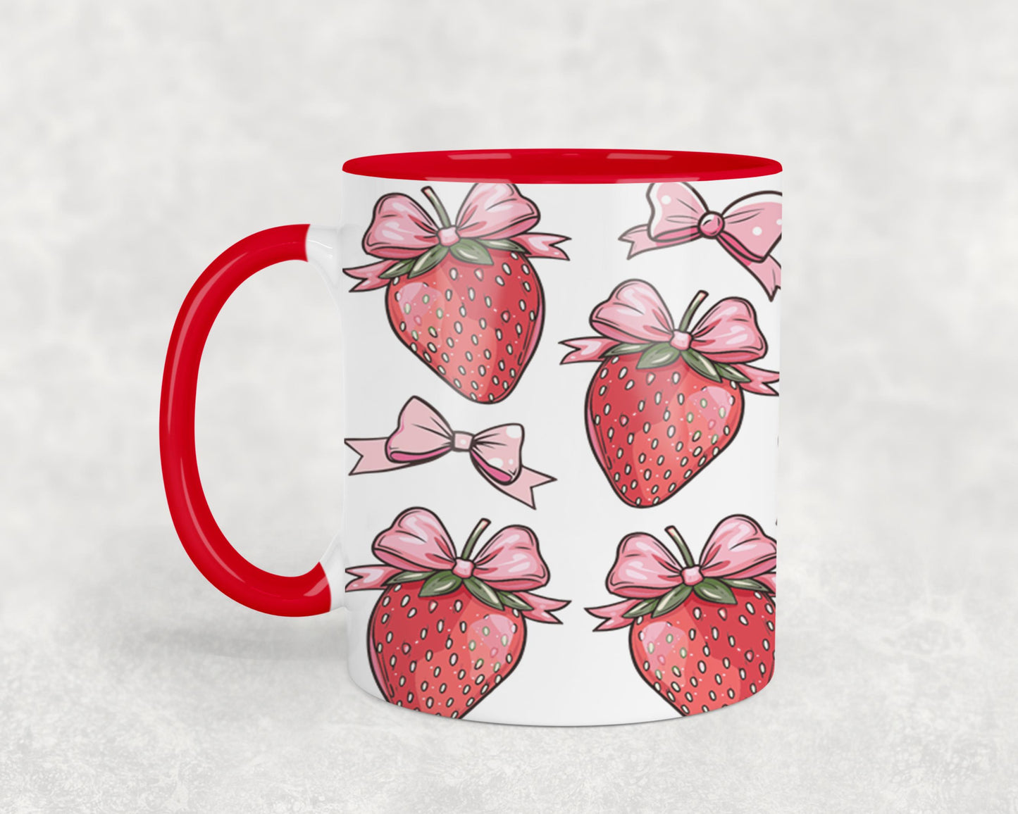Pink Bow-9986 - mugs
