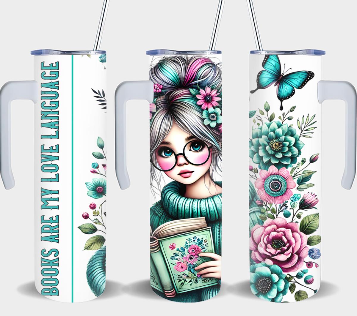 Book Lover - tumbler