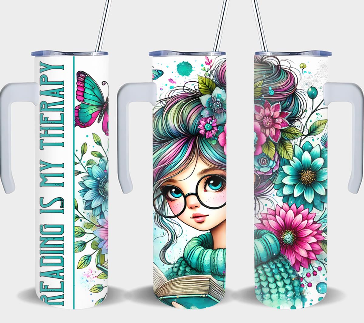 Book Lover-8155 - tumbler