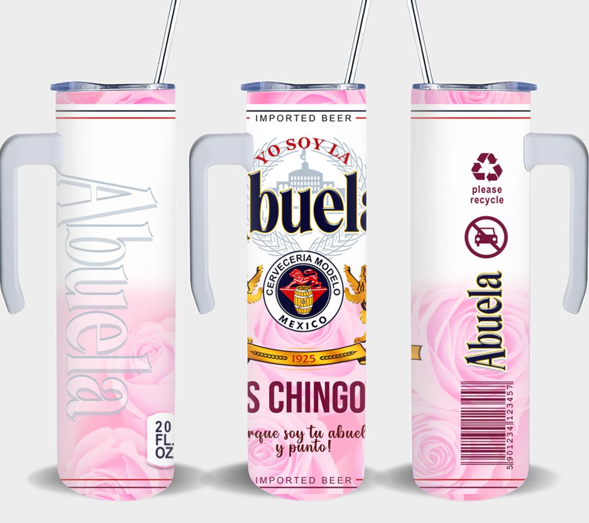 Modelo Abuela Chingona-8492 - tumbler