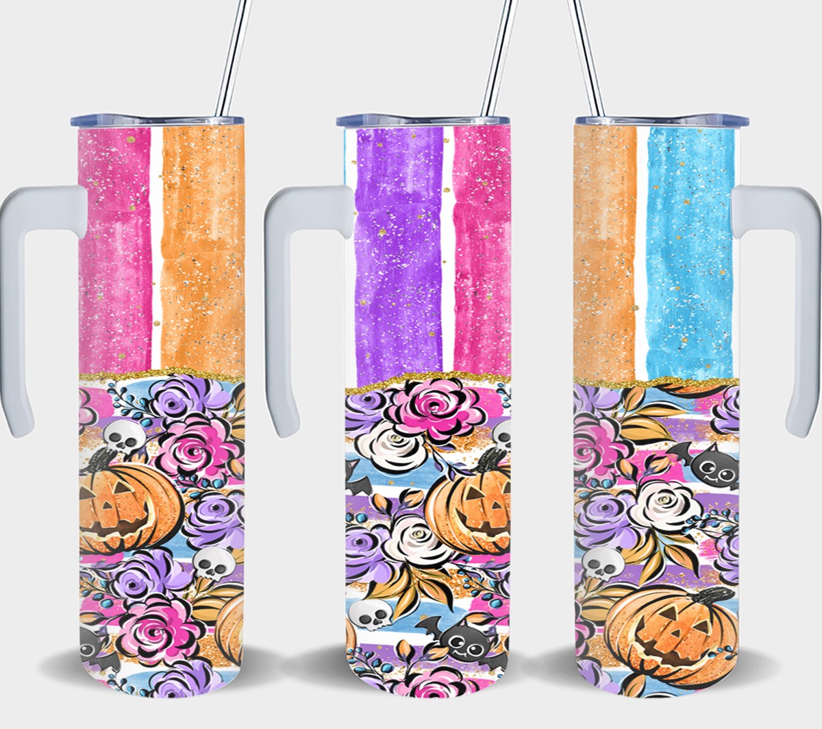 Pumpkin Stripe-10600 - tumbler