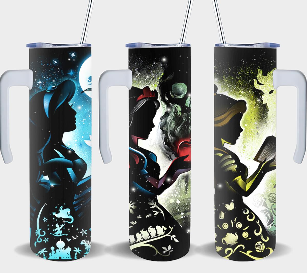 Neon Princess-9417 - tumbler