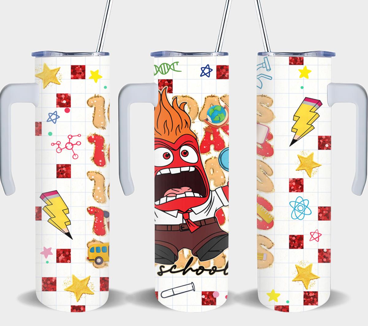 100 Days of School - tumbler