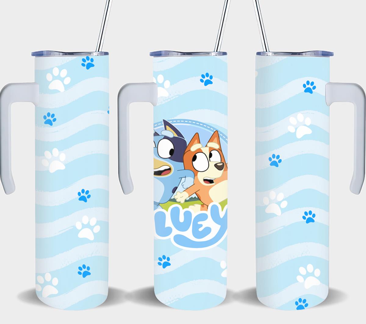 Blue Dog - tumbler