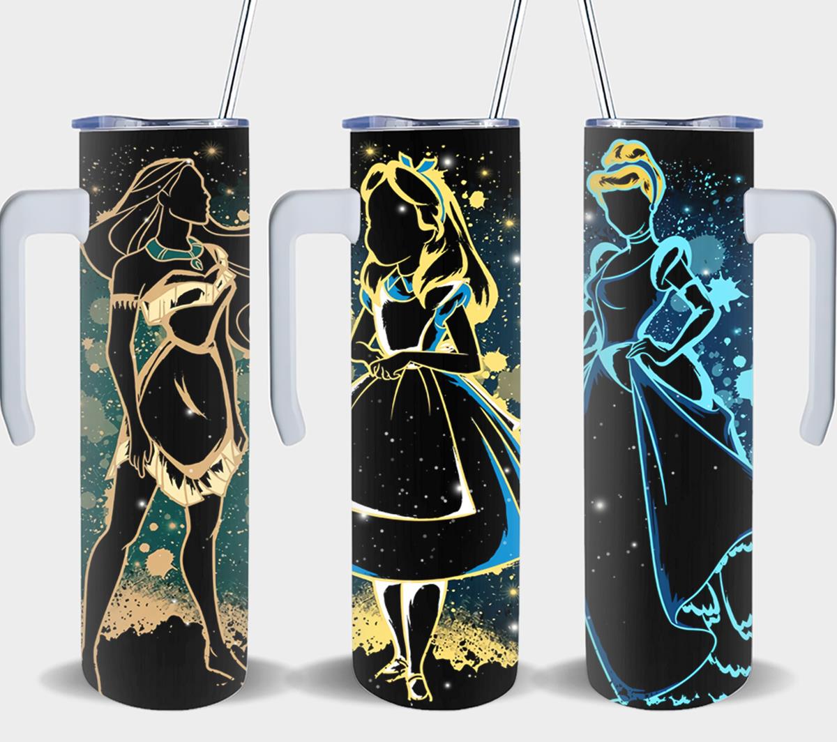 Neon Princess-9414 - tumbler