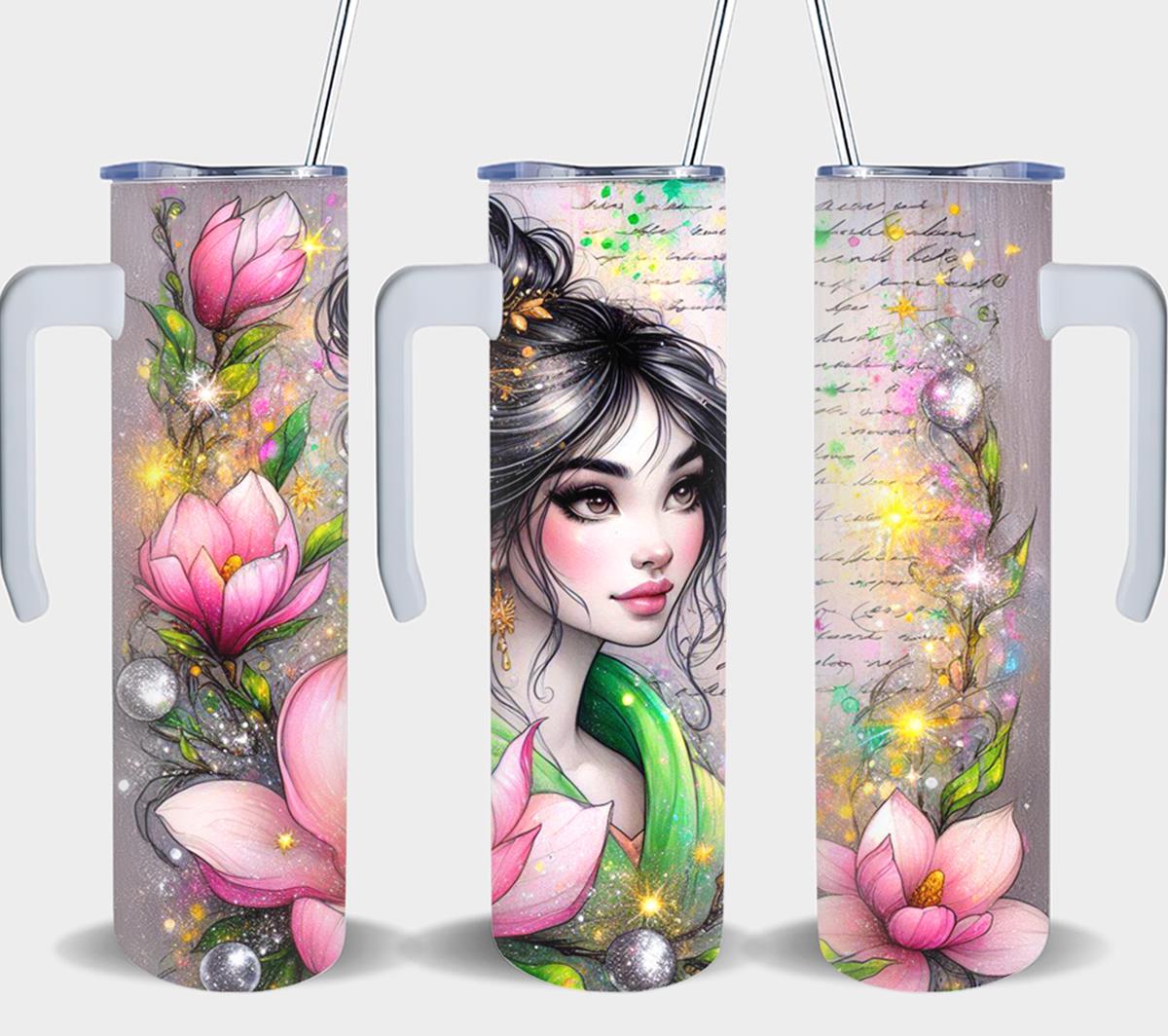 Princess Mulan-9395 - tumbler