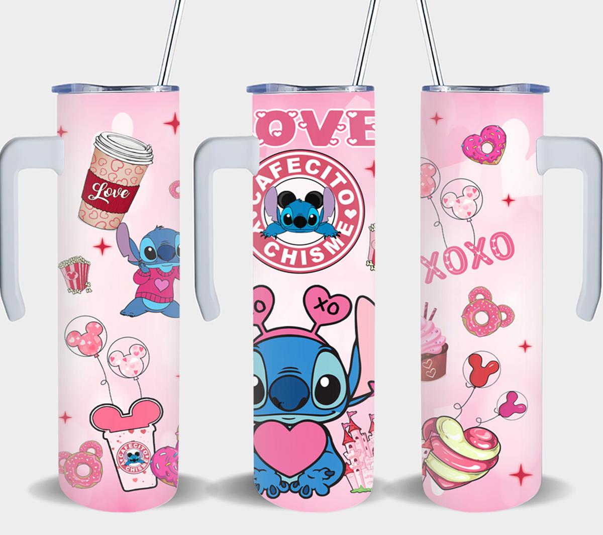 Cafecito y Chisme Love Alien-8800 - tumbler