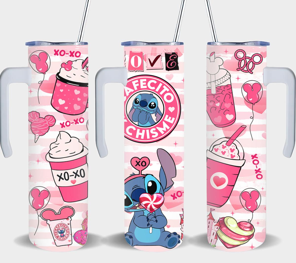 Love Cafecito y Chisme Alien-8808 - tumbler