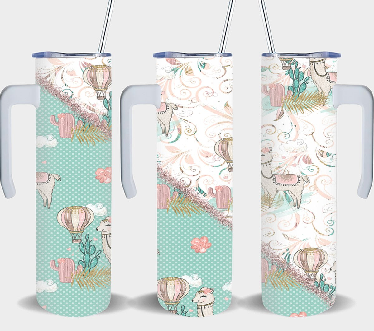 Llama Split-10590 - tumbler