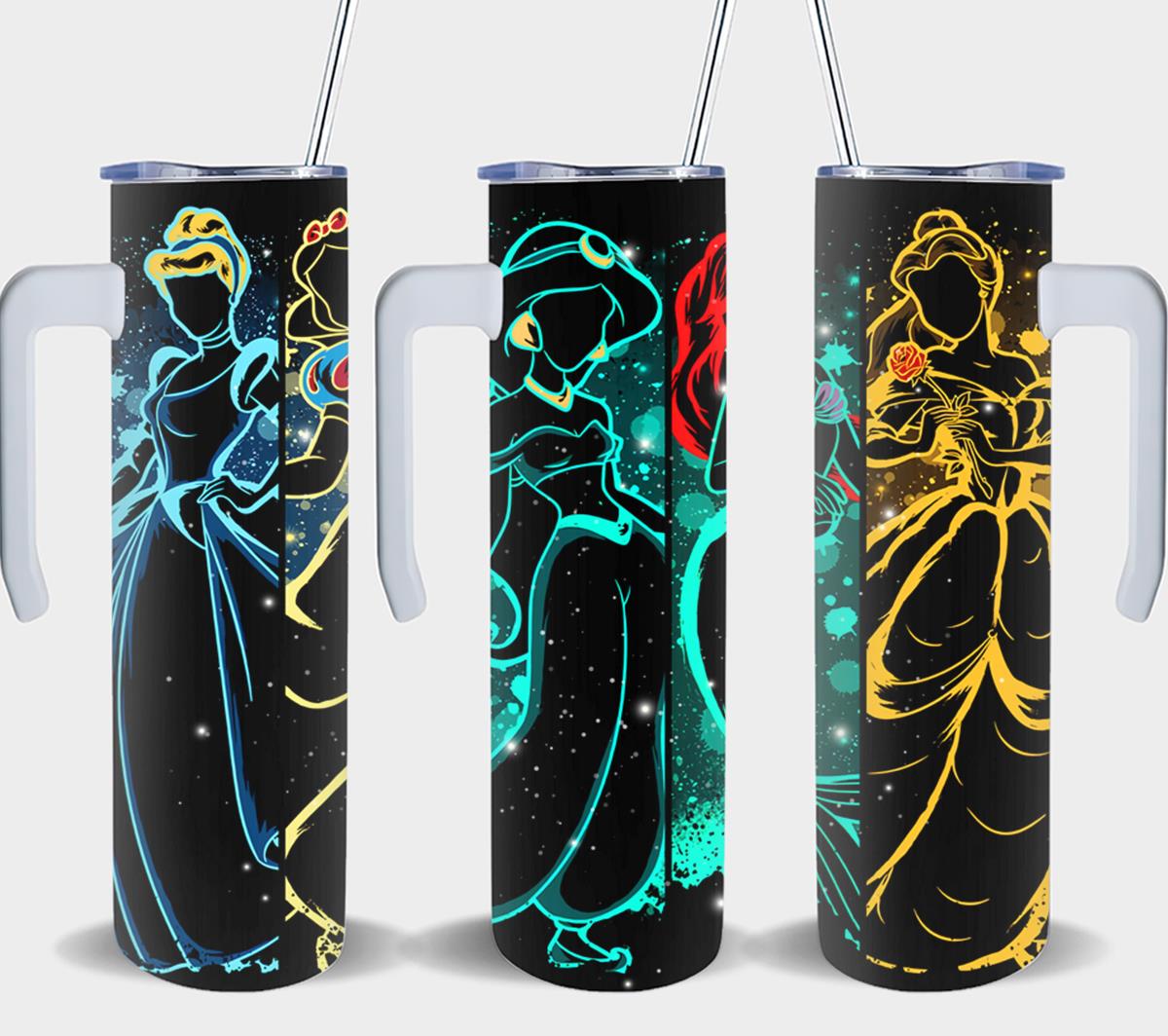 Neon Princess-9415 - tumbler