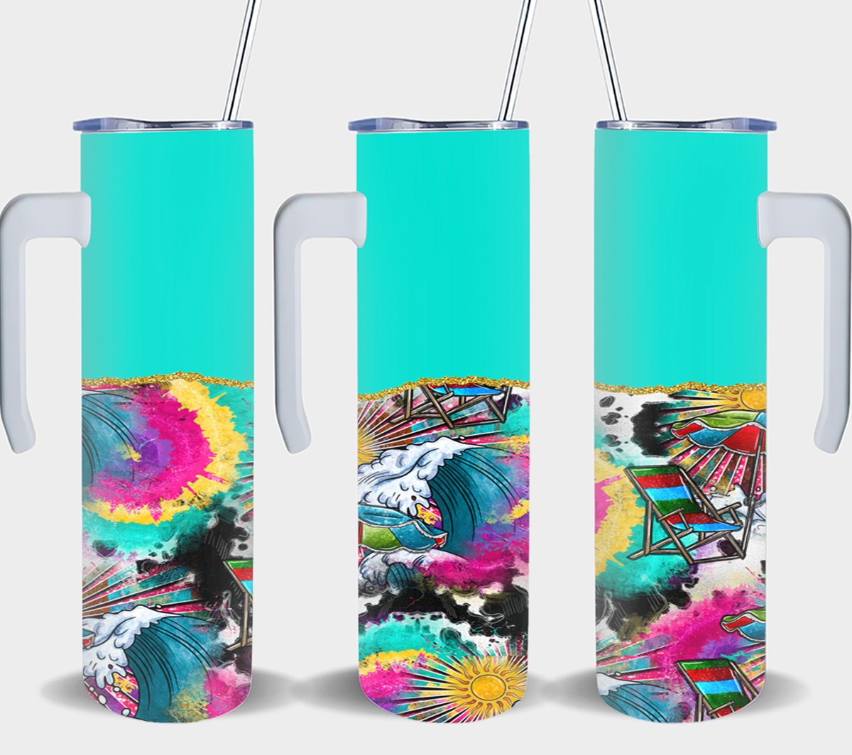 Sun Wave - tumbler