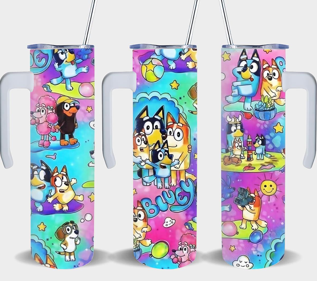 Blue Dog-8624 - tumbler