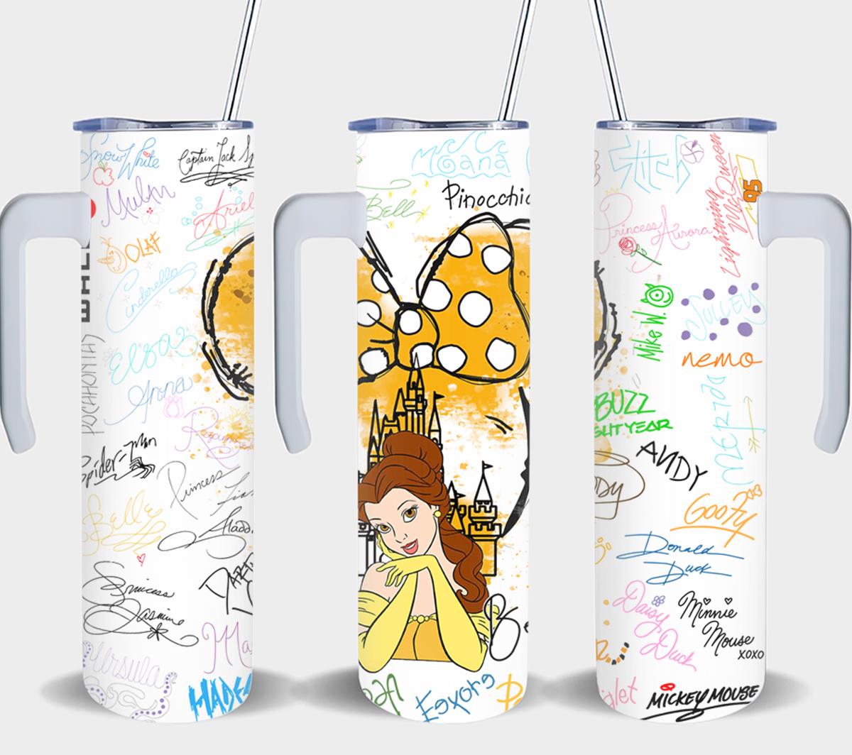 Princess Belle-9308 - tumbler