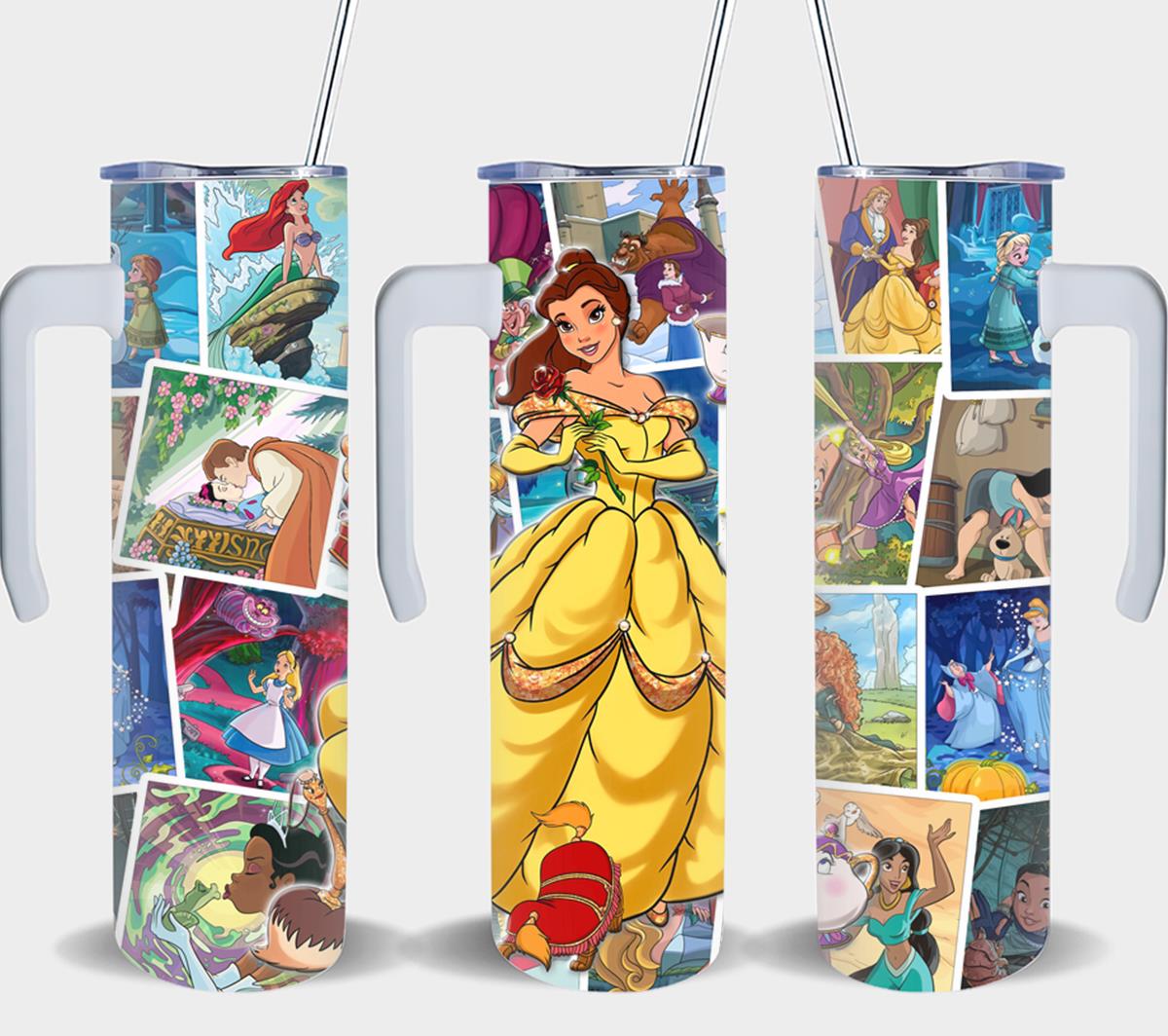 Princess Belle-9313 - tumbler